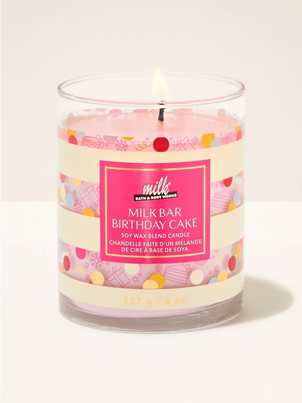 Milk b&bw milk bar birthday cake candle